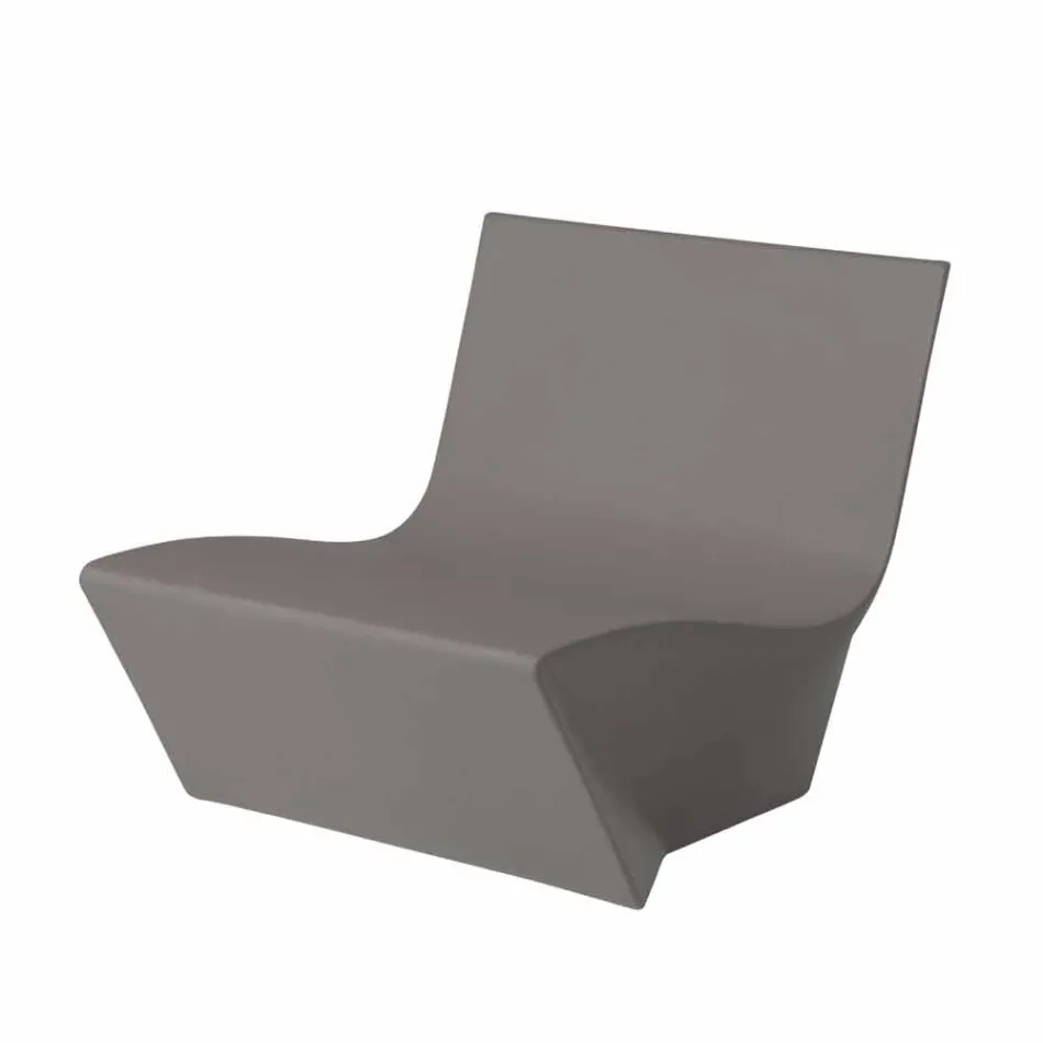 Design lounge armchair Slide Kami Colored Ichi made in Italy Viadurini