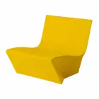 Design lounge armchair Slide Kami Colored Ichi made in Italy Viadurini