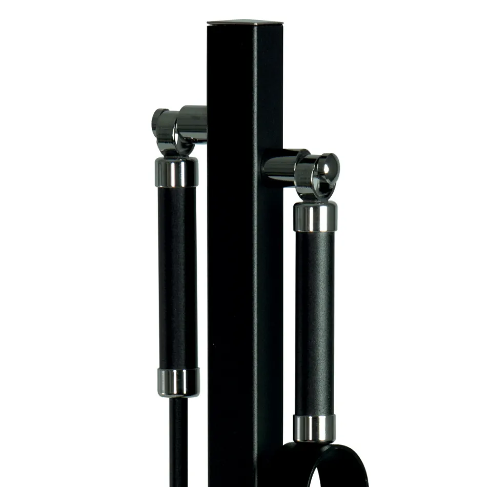 Tool Holder with Hook and Clamp in Metal or Steel Made in Italy - Samovar Viadurini