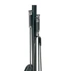 Tool holder with hook, clamp, dustpan and brush Made in Italy - Geisha Viadurini