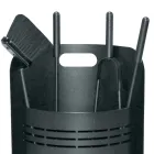 Fixed Tool Holder with 4 Tools for the Fireplace Made in Italy - Bonsai Viadurini