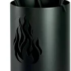 Metal Tool Holder with 4 Accessories and Flame Made in Italy - Fakir Viadurini