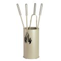 Metal Tool Holder with 4 Accessories and Flame Made in Italy - Fakir