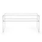 Lounge TV Stand in Transparent Plexiglass Made in Italy - Giuliette Viadurini