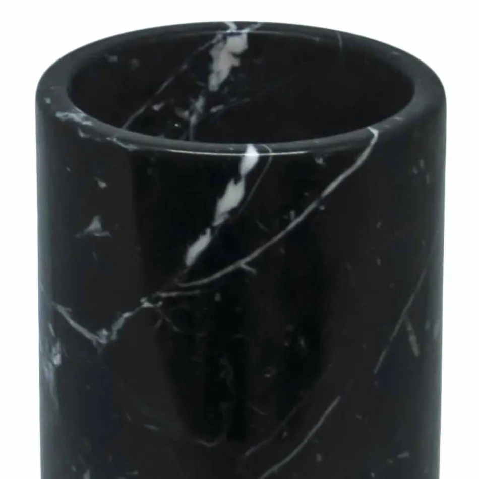 Kitchen Tool Holder in White Grey or Black Marble Made in Italy - Tulvio Viadurini