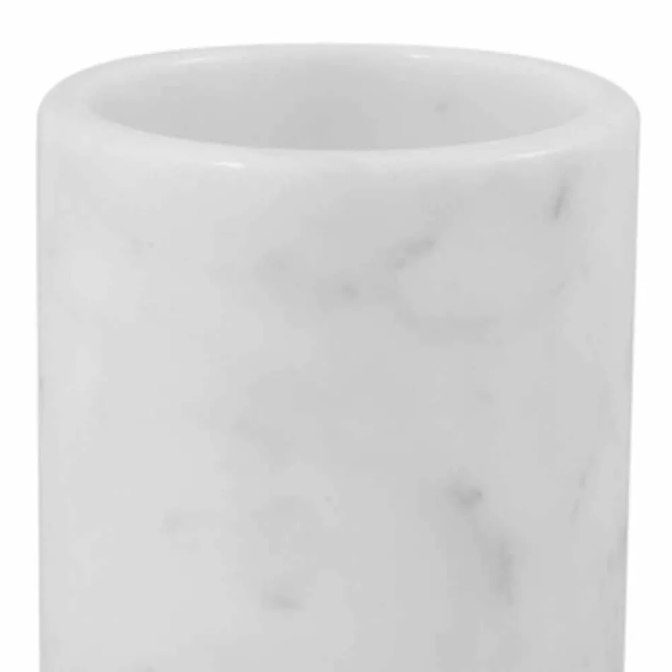 Kitchen Tool Holder in White Grey or Black Marble Made in Italy - Tulvio Viadurini
