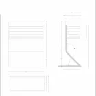 Kitchen Knife Holder in White Corian Kitchen Elegant Design - Ivanova Viadurini