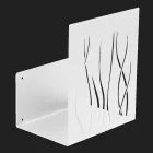 Indoor Firewood Holder in Painted Steel Made in Italy - Ghino Viadurini