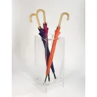 Umbrella Stand for Entrance in White or Transparent Plexiglass - Navel Viadurini