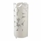 Design Umbrella Stand with the Shape of Iron Leaves Made in Italy - Piumotto Viadurini