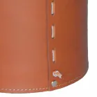 Design umbrella stand in Regen regenerated leather, made in Italy Viadurini