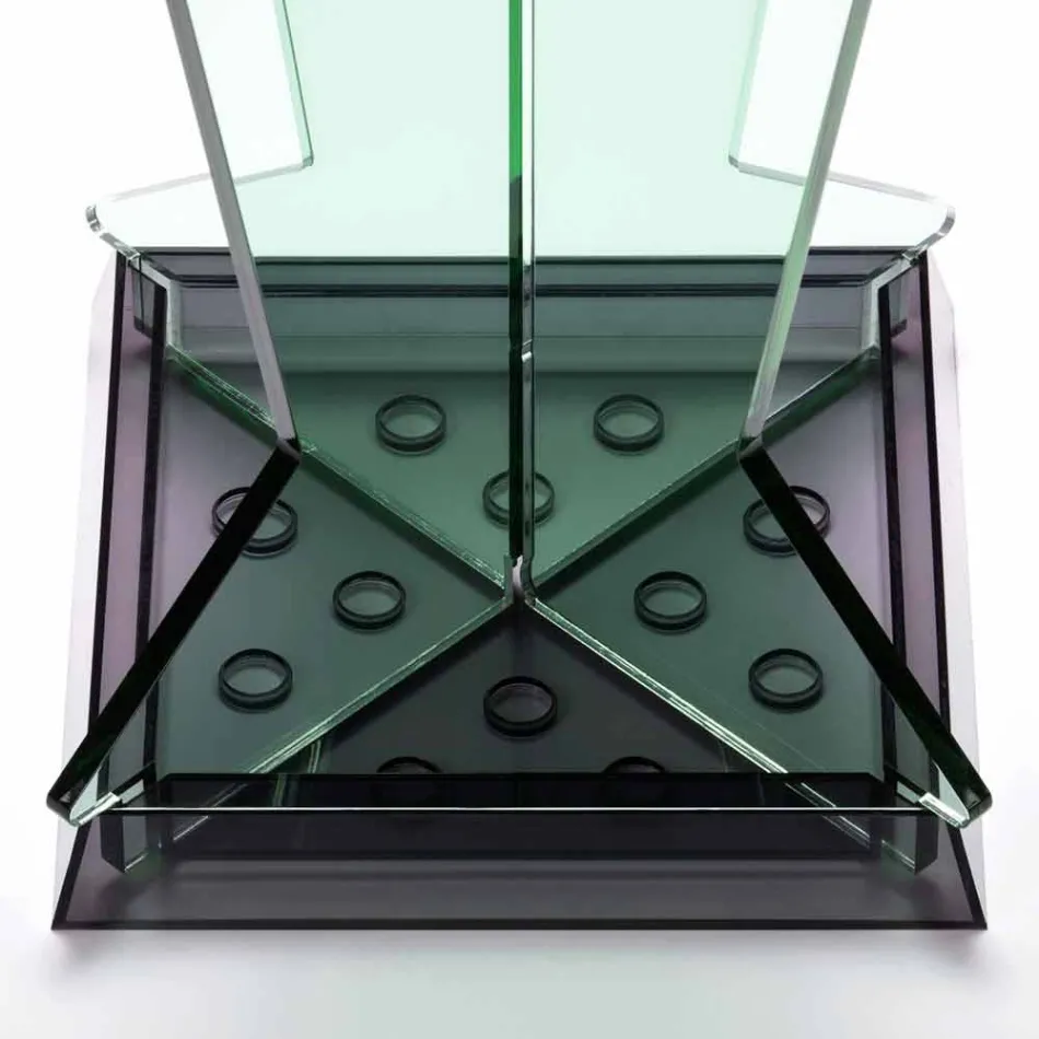 Modern Design Umbrella Stand in Methacrylate Colarato Made in Italy - Daddy Viadurini