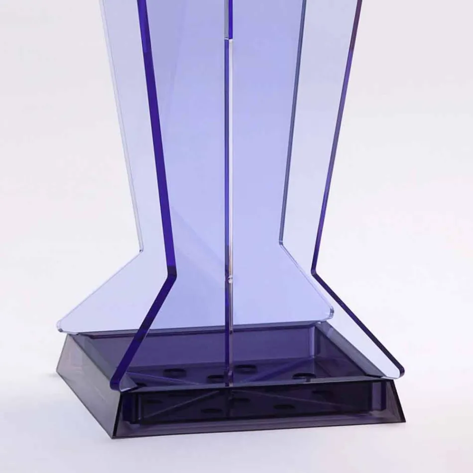 Modern Design Umbrella Stand in Methacrylate Colarato Made in Italy - Daddy Viadurini
