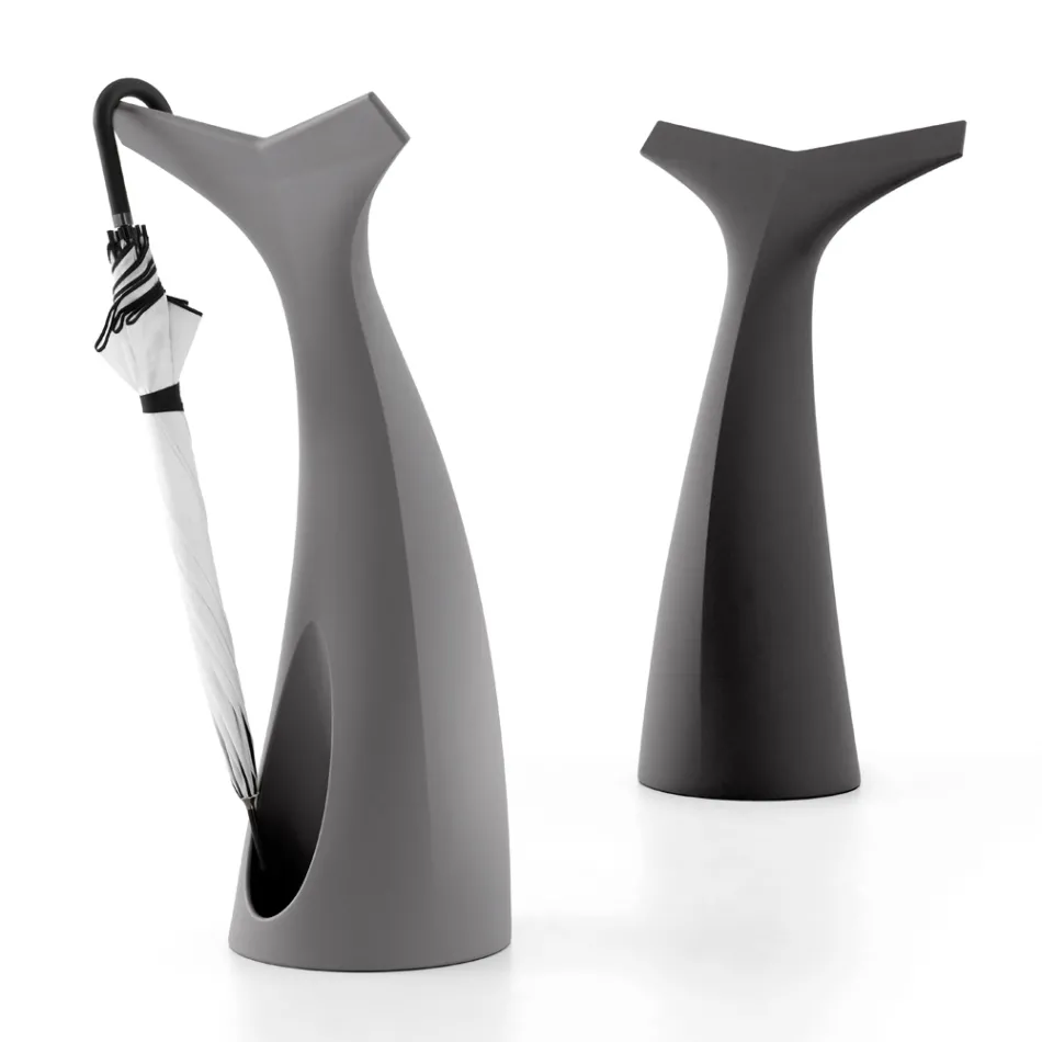 Umbrella stand made of polyethylene of different colours - Coda Viadurini