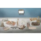 Design Wall Paper Holder in Precious Iron Made in Italy - Leiden Viadurini