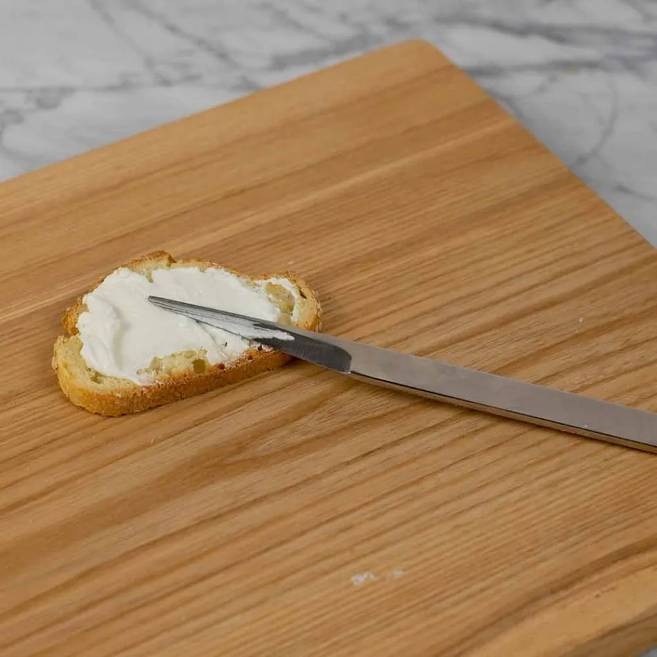 Stainless Steel Cutlery with Italian Luxury Design Chopsticks - Carronde Viadurini