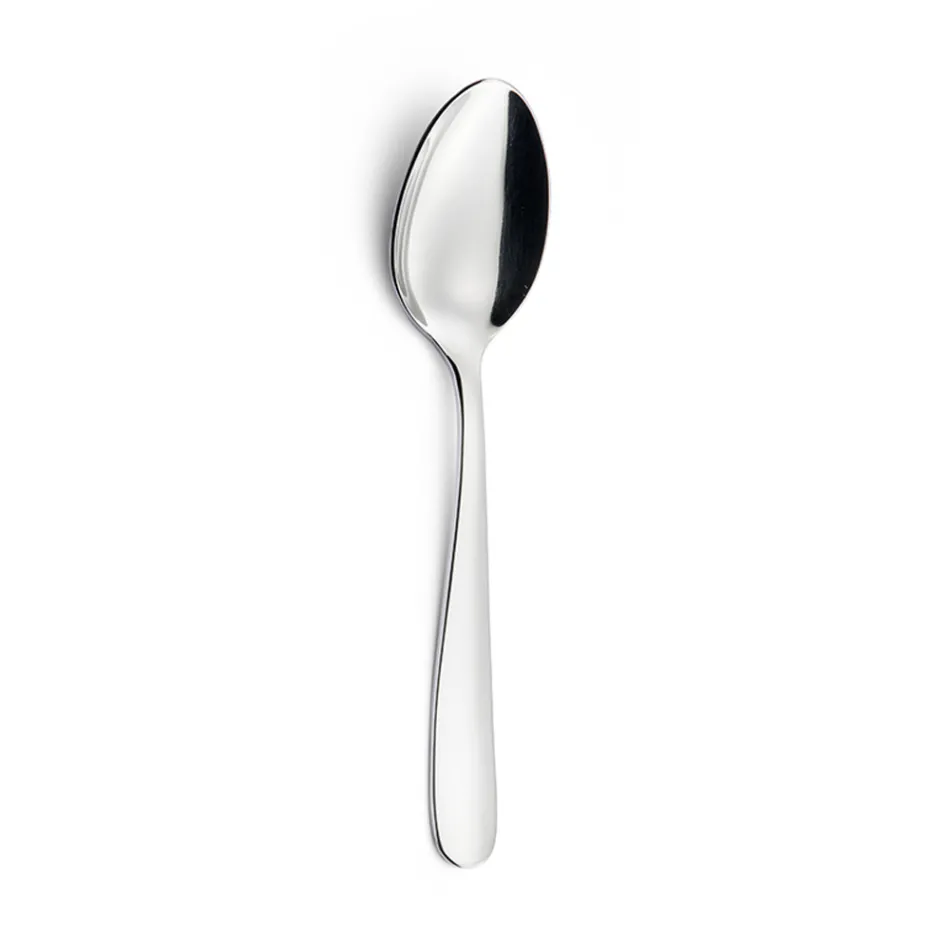 Polished Stainless Steel Cutlery Modern Essential Design 24 Pieces - Mekano Viadurini