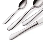 Polished Stainless Steel Cutlery Modern Essential Design 24 Pieces - Mekano Viadurini