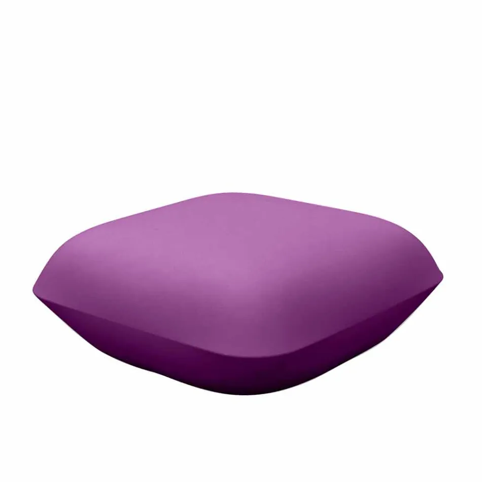 Pillow by Vondom design outdoor pouf in polyethylene. 67x67 cm Viadurini