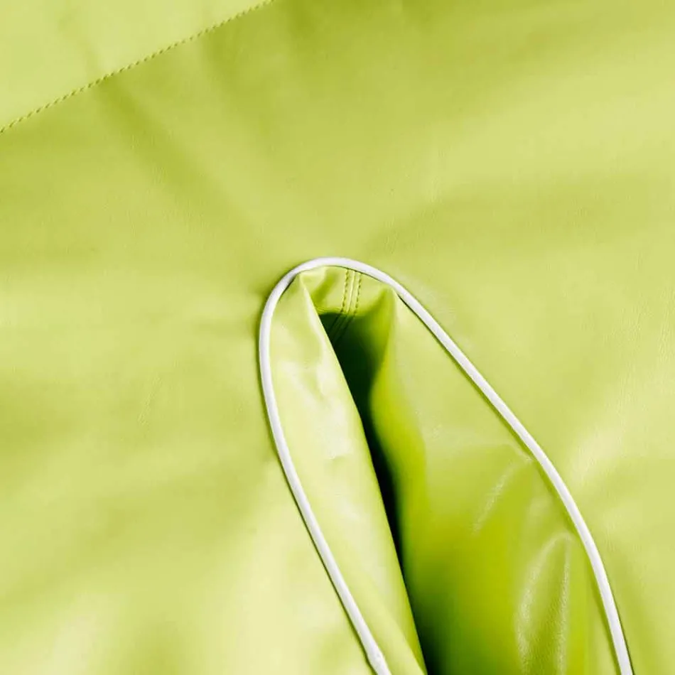 Poufs exterior and interior faux leather waterproof nautical Philo Viadurini