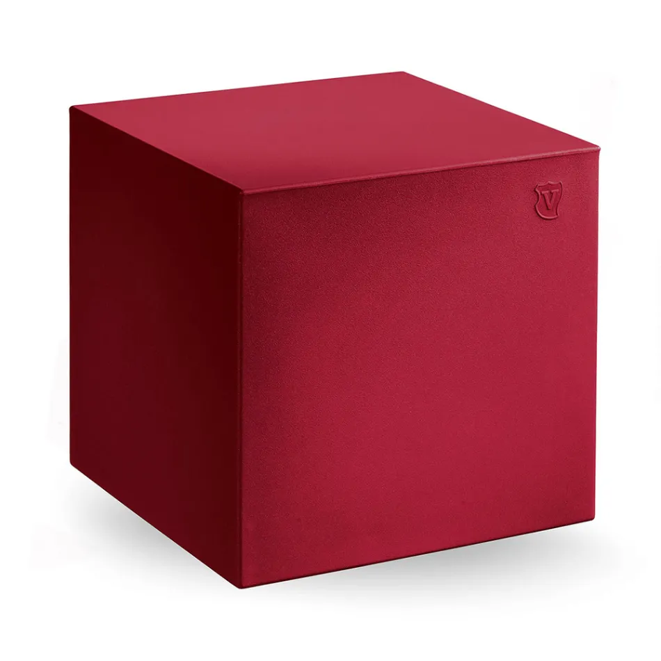 Garden Pouf in Polyethylene 8 Finishes Made in Italy - Viky Viadurini