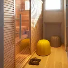 Soft colored pouf Slide Gelee in polyurethane made in Italy Viadurini