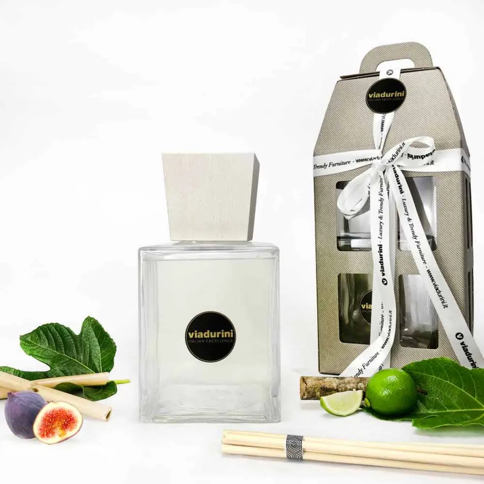 Bamboo Lime Fragrance Home Air Freshener 2,5 Lt with Sticks - Ariadicapri Viadurini