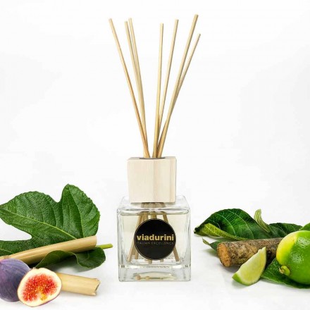 Bamboo Lime Fragrance Home Air Freshener 200 ml with Sticks - Ariadicapri Viadurini