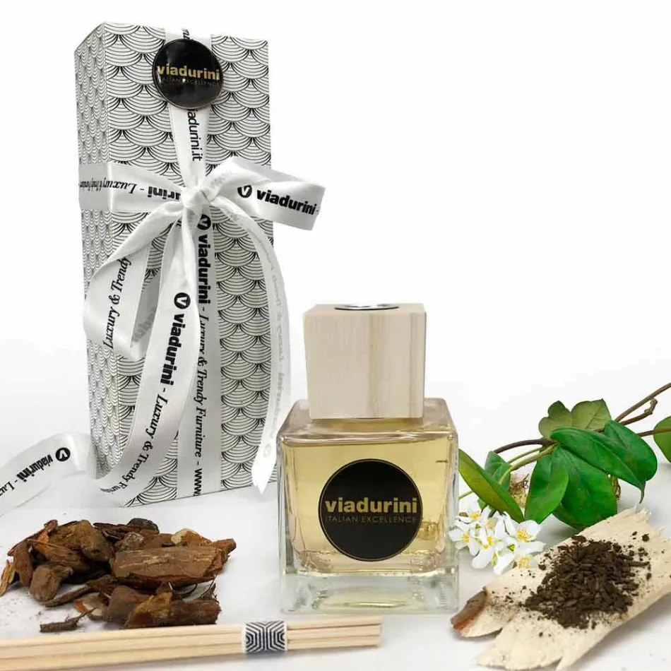 Ambient Fragrance Oud Wood 200 ml with Sticks - Ventodisardegna Viadurini