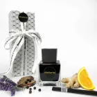 Home Fragrance Ginger Black Pepper 200 ml with Sticks - Viaduriniinblack Viadurini