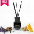 Home Fragrance Ginger Black Pepper 200 ml with Sticks - Viaduriniinblack