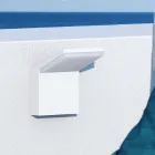 18W LED Outdoor Wall Lamp in White or Black Aluminium - Nerea Viadurini