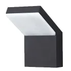 18W LED Outdoor Wall Lamp in White or Black Aluminium - Nerea Viadurini