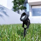 Projector LED Recessed Spotlight in Matt Black Aluminium 4 Pieces - Obrina Viadurini