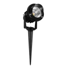 Projector LED Recessed Spotlight in Matt Black Aluminium 4 Pieces - Obrina Viadurini