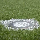 Round Spotlight with LED Outdoor in Stainless Steel - Dakota Viadurini