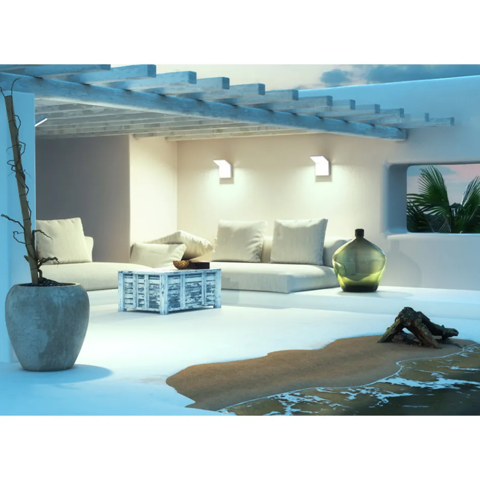 Aluminium Outdoor Led Projector with Motion Sensor - Nerea Viadurini