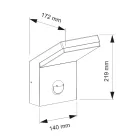 Aluminium Outdoor Led Projector with Motion Sensor - Nerea Viadurini