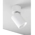 Adjustable Led Ceiling Light in White or Black Aluminium - Point Viadurini