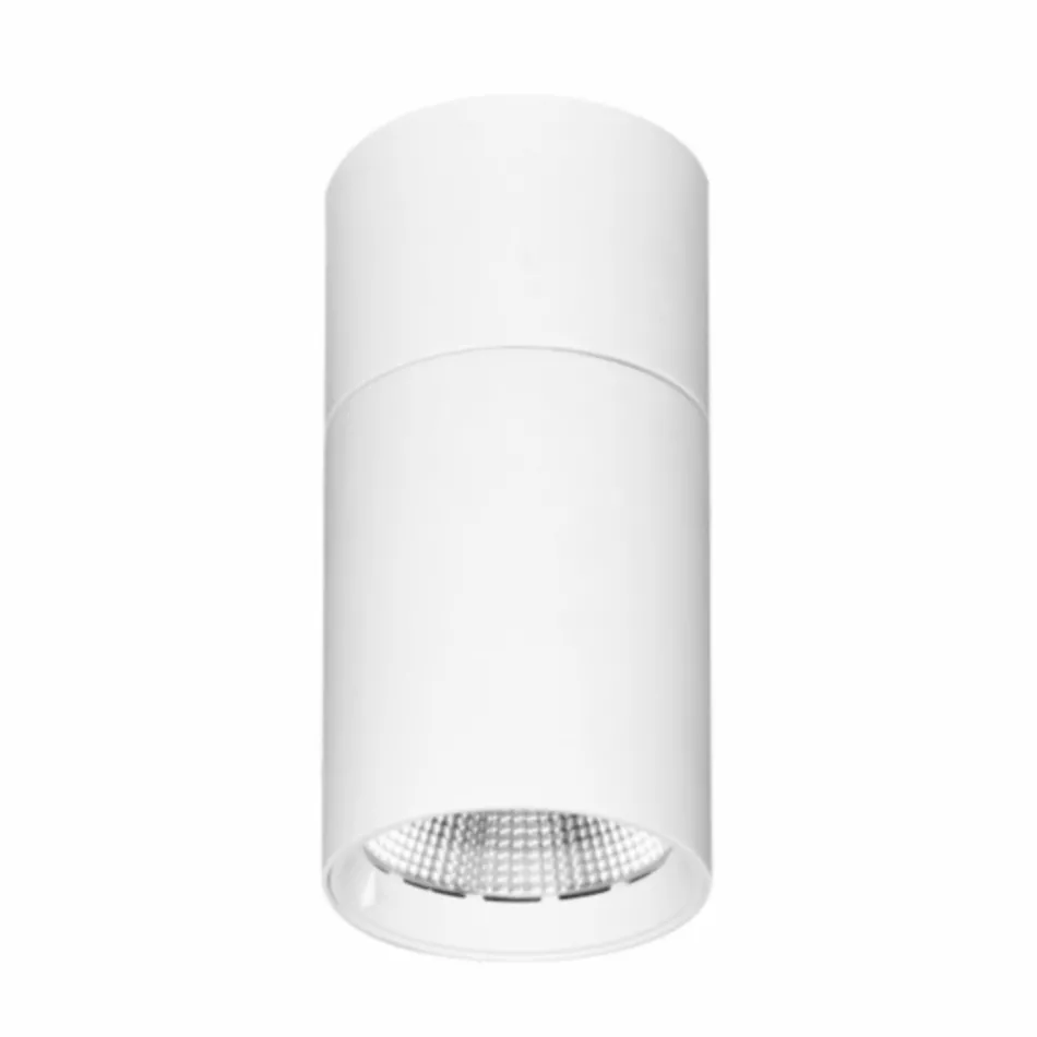 Adjustable Led Ceiling Light in White or Black Aluminium - Point Viadurini