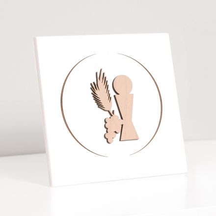 Small picture depicting the Communion Chalice Laser Engraved Made in Italy - Philippe Viadurini