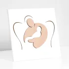 Small picture depicting the Sweet Embrace Laser Engraved Made in Italy - Angelica Viadurini