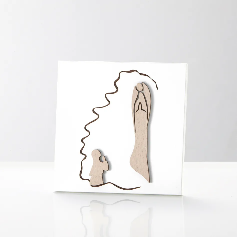 Small picture depicting the Apparition in Various Forms Made in Italy - Madelein Viadurini