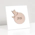 Laser Engraved Picture Depicting the Confession Made in Italy - Jeremiah Viadurini