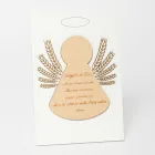 Small picture depicting a little angel with ears of corn Made in Italy - Greta Viadurini