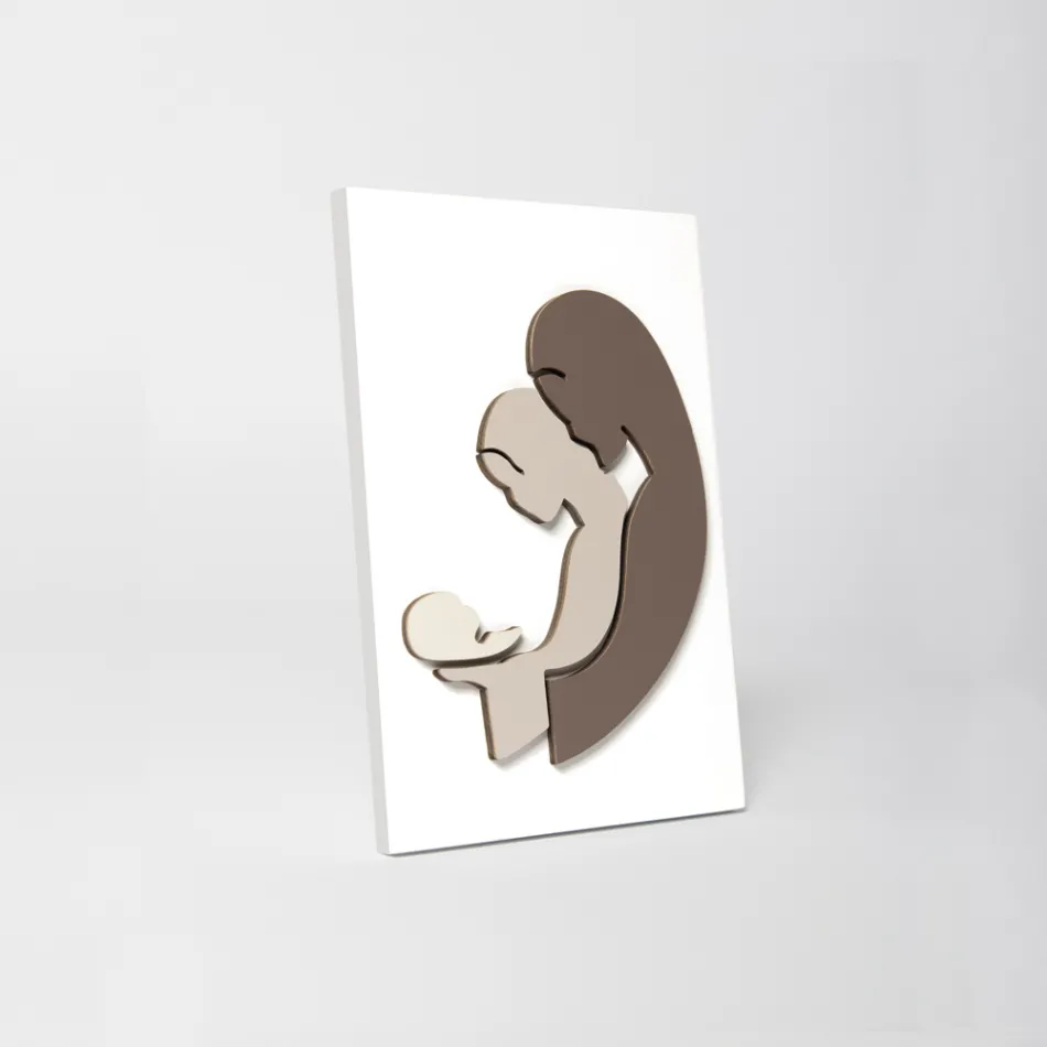 Picture with the Representation of Adoration Made in Italy - Cesar Viadurini