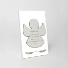 Laser Engraved Picture of a Blessed Angel Made in Italy - Alain Viadurini