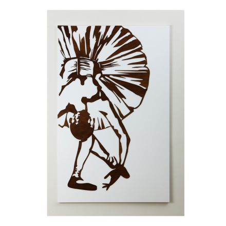 Picture with Bow of Ballerina Made in Italy - Maisie Viadurini