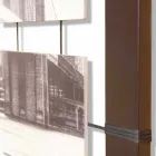 Framework with suspended panels of hand-decorated ropes Mark Viadurini