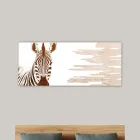 Painting with Zebra Made with Laser Made in Italy - Yuuka Viadurini